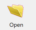 Open Icon