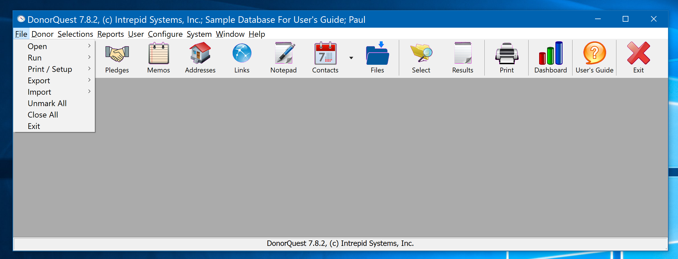 File Menu