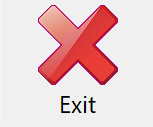 Exit Toolbar Icon