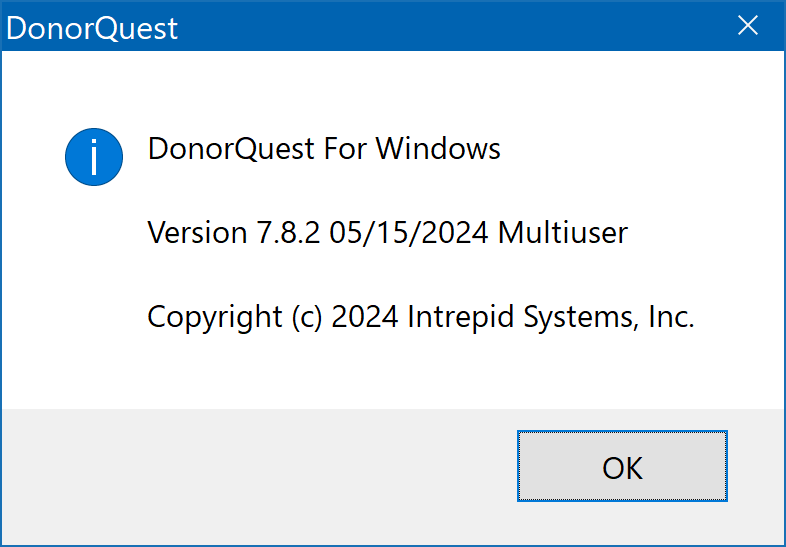 Help - About DonorQuest