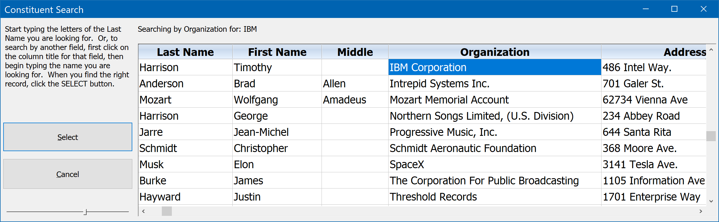 Linkage Add Browse-Find For IBM