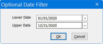 Selection Results - Optional Date Filter For Marking