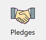 Pledges Toolbar Icon