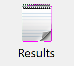 Results Toolbar Icon